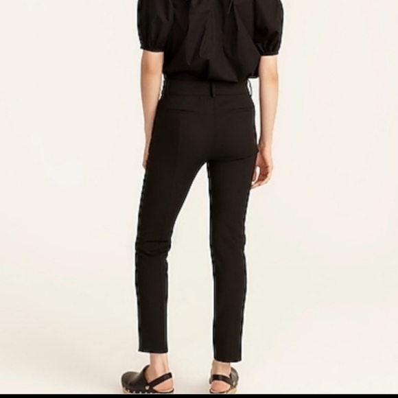 J. Crew 365 Cameron black pants - black - size 10 - Picture 2 of 8